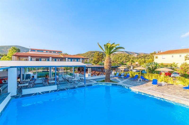 Zefiros Beach Hotel Mykali Exteriér fotografie